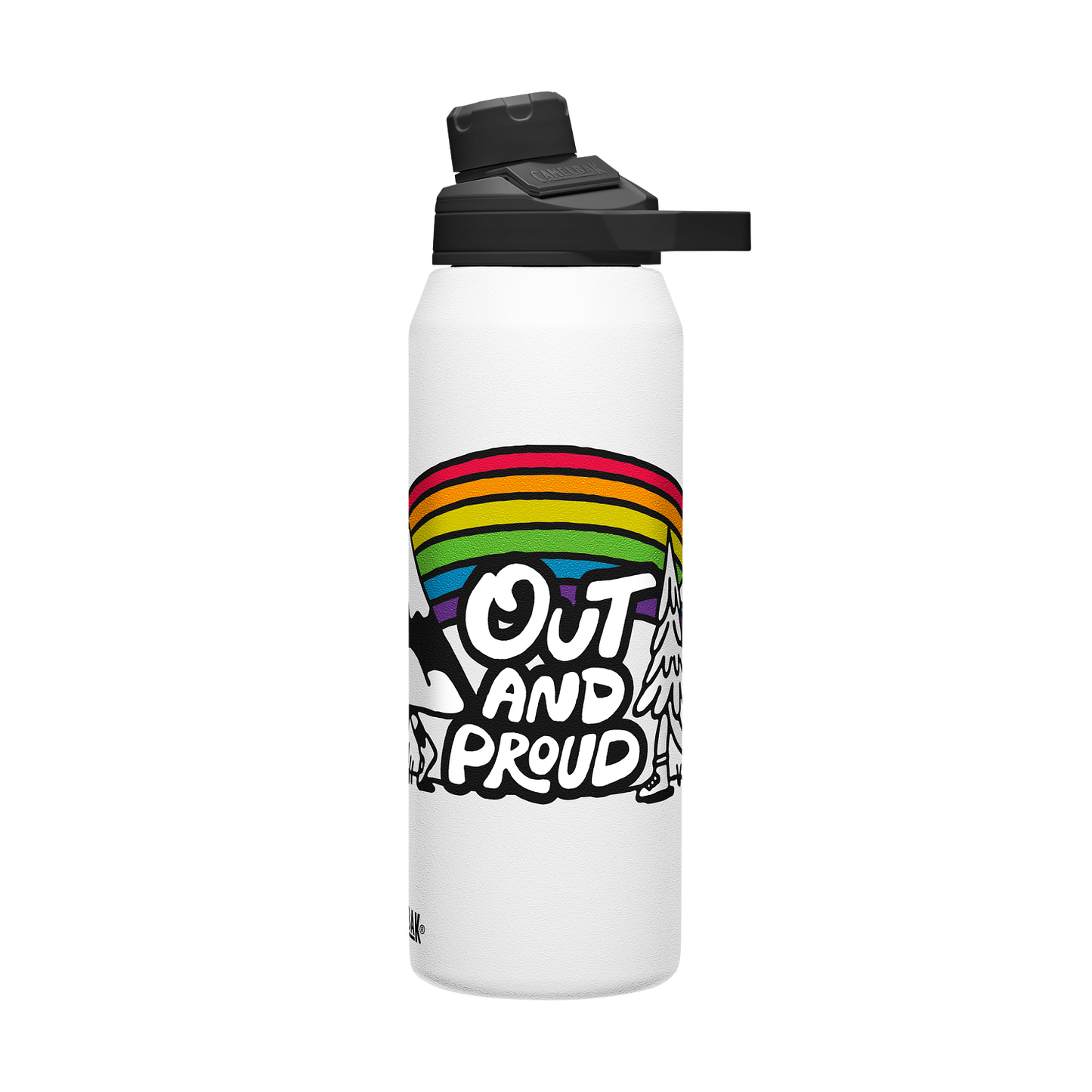 chute-mag-32-oz-water-bottle-insulated-stainless-steel-plus-cleanup-kit-pride-collection-limited-edition-a2 xhvxlhasbo